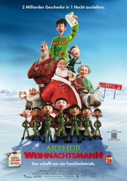 Filmplakat zu Arthur Weihnachtsmann
