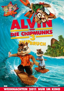 Filmplakat zu Alvin und die Chipmunks 3 - Chipbruch