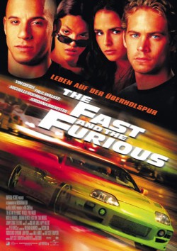 Filmplakat zu The Fast and the Furious