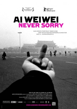 Filmplakat zu Ai Weiwei: Never Sorry