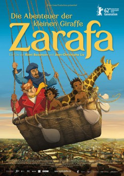 Filmplakat zu Die Abenteuer der kleinen Giraffe Zarafa
