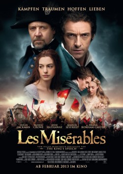 Filmplakat zu Les Misérables
