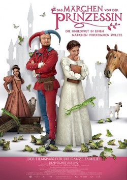 Filmplakat zu Das Märchen von der Prinzessin, die unbedingt in einem Märchen vorkommen wollte