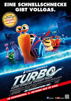 Filmplakat zu Turbo - Kleine Schnecke, großer Traum