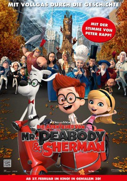 Filmplakat zu Die Abenteuer von Mr. Peabody & Sherman