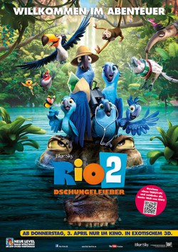 Filmplakat zu Rio 2 - Dschungelfieber