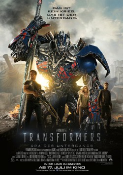 Filmplakat zu Transformers: Ära des Untergangs