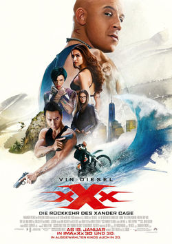 Filmplakat zu xXx: Die Rückkehr des Xander Cage