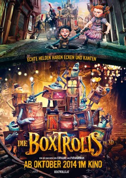 Filmplakat zu Die Boxtrolls