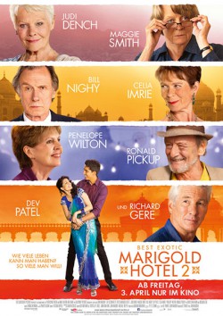 Filmplakat zu The Best Exotic Marigold Hotel 2