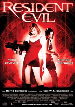Filmplakat zu Resident Evil