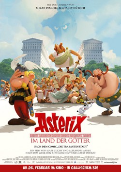 Filmplakat zu Asterix im Land der Götter