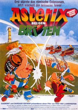 Filmplakat zu Asterix bei den Briten