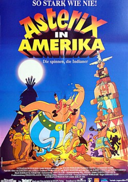 Filmplakat zu Asterix in Amerika