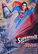 Filmplakat zu Superman IV - Die Welt am Abgrund